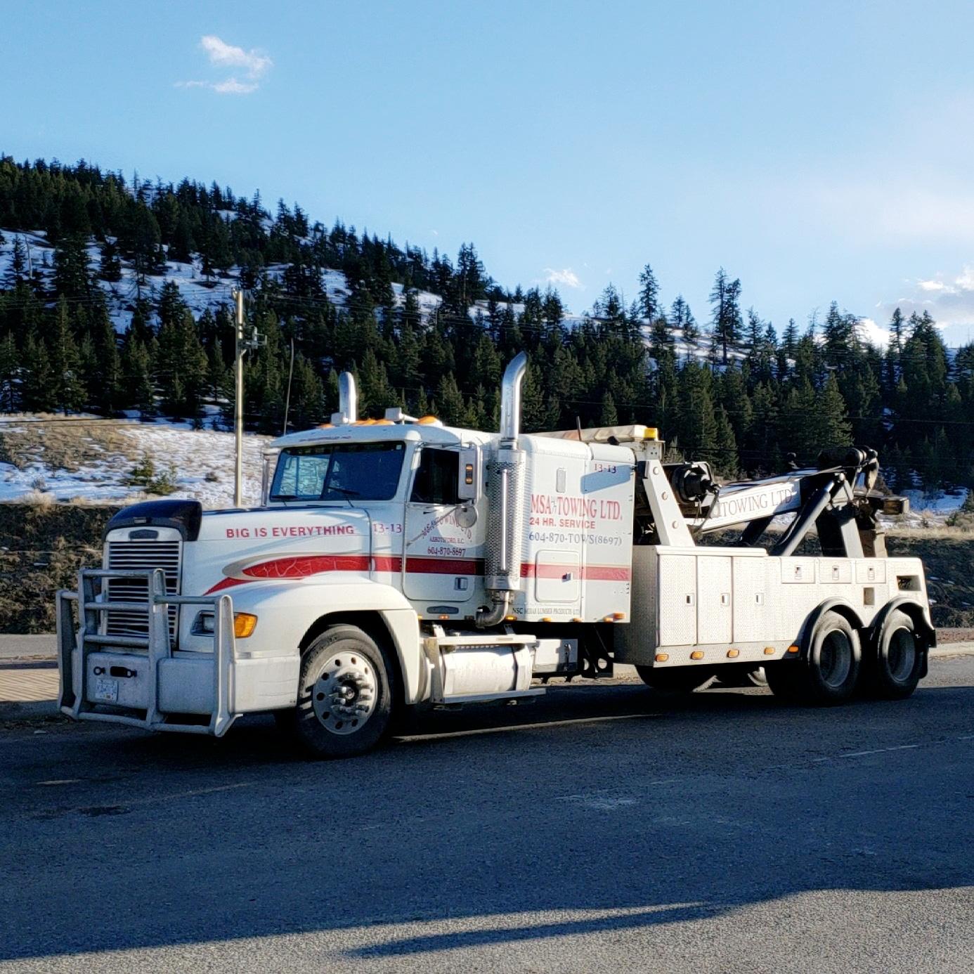 Long distance towing calgary